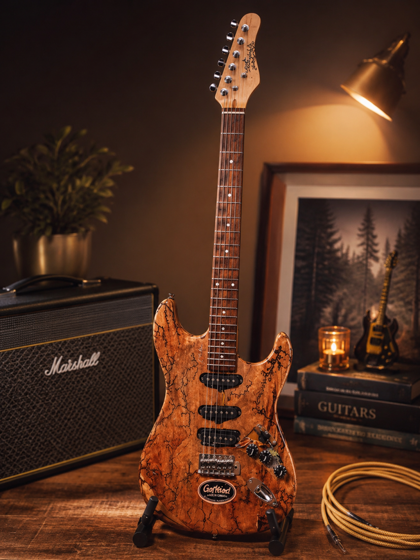 Mystery Girl Style — One-of-a-kind Strat Style Custom Build