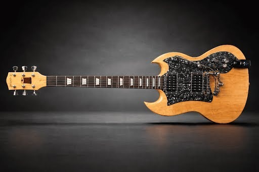 Wood - 2 Style — Custom S.G. Style Guitar for Tom W. Woodinville, WA.